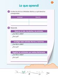 En equipos, analicen la siguiente tabla después, completen los. Conocimiento Del Medio Segundo Grado 2020 2021 Pagina 59 De 177 Libros De Texto Online