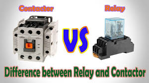 Contactor & control relay are electrically operated switches used fo controlling the electrical circuit. Contactor Vs Relay Difference Between Relay And Contactor Electrical Circuit Diagram Electrical Transformers Electrical Engineering