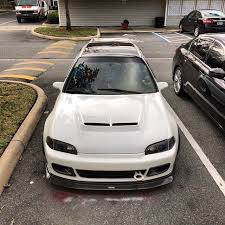 Black And White Hatchback Just Put On My Black Denji With Blk Corner Light Goes Better With The First Molding White Hood Eg Ci Honda Civic Hatchback Honda Hatchback Honda Civic Sedan