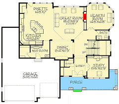 Plan 73377hs Modern Storybook Craftsman House Plan With 2 Story Great Room Garage House Plans Home Design Floor Plans Shop House Plans