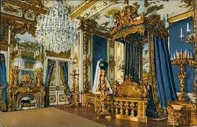 Tippen sie auf ein bild, um das bild groß zu sehen. Chiemsee Konigl Schloss Herrenchiemsee Schlafzimmer Einrichtung 1920 Nr 172777 Oldthing Ansichtskarten Deutschland Unsortiert