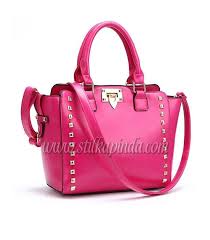 Zimbali Deri Kol Cantasi Sk11344 Cantalar Deri Pembe
