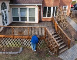 Cut the tops of the posts level. Resurface Your Current Deck Trex