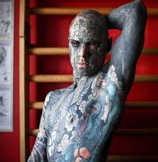 Chris silvester, tattoo artist and former teacher. Mike Sington On Twitter Kindergarten Teacher Covered In Tattoos Fired By His School For Scaring The Children He Even Had The Whites Of His Eyes Surgically Turned Black Https T Co Uf4udzfppg