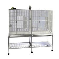 divided bird aviary cage for smaller birds by ae 6421 black kafes papagan salincak
