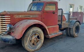 Image result for Diamond-T Red 1956 Wayne Works