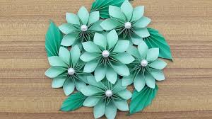 How To Make A Paper Flowers Bouquet Making Paper Flower Step By Step Origami Flowers Tutorial How To Make Paper Flowers Paper Flowers Diy