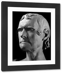 Thomas Jefferson Bust at 82, Monticello, October 1825. Art Prints, Posters  & Puzzles from Granger