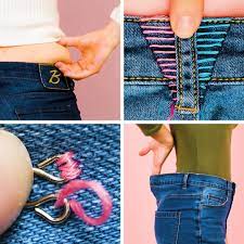 How do you make pants smaller? 5 Minute Crafts Easy Sewing Tips To Resize Your Jeans