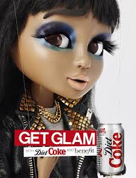 Get Glam Diet Coke Get Glam Diet Coke Benefit Cosmetics