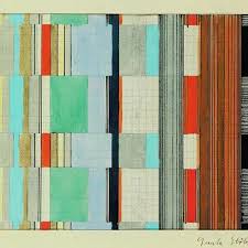 Gunta Stolzl Sketch Textiles Weaving Drawing Handmade Textileart Textiledesign Weaver Bauhaus Textiles Bauhaus Art Bauhaus
