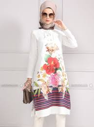 Keten Tunik Ekru Refka Hijab Fashion Fashion Daily Outfits