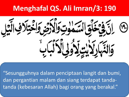 Check spelling or type a new query. Berpikir Kritis Dalam Qs Ali Imran 3 191 Kelas Xii Ppt Download