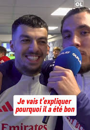 Leçon de Géorgien avec @Georges Mikautadze et @Rayan Cherki 😂 #AJAOL  #ligue1 #mikautadze