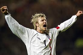 Real madrid beckham david beckham wallpaper 35704 fanpop. Hd Wallpaper Men S White Football Jerseys Sport Star David Beckham Real Madrid Wallpaper Flare
