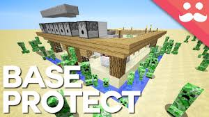 Minecraft block for minecraft java edition | by baby johnny. 10 Ways To Protect Your Minecraft House Youtube