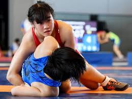 女子レスリング黎明期には全日本女子プロレスが練習生や若手選手を大会に派遣し、豊田真奈美、井上京子らが全日本選手権で優勝した。 1993年 5月30日、 新宿スポーツ会館 での全日本女子レスリング選手権50 kg級にプロ引退中でのちにプロ復帰する. æ˜ŸåŸŽé«˜ç­‰å­¦æ ¡ å…¬å¼ãƒ–ãƒ­ã‚°
