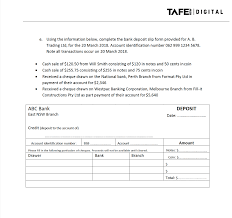Submit all required documents and. How To Fill In A Cheque Deposit Slip