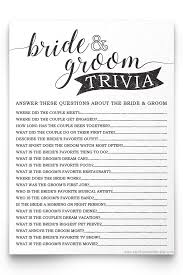 Bride And Groom Trivia Bridal Shower Game Bridal Shower Etsy In 2020 Couple Wedding Shower Fun Bridal Shower Games Bridal Shower Planning