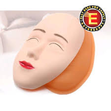 Da Giả Khuôn Mặt 5D Silicon Có Kệ Kê Da