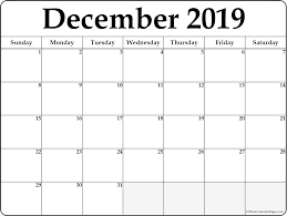 December 2019 Calendar December December2019 December2019calendar Calendar Word Free Printable Calendar Monthly Editable Calendar