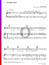 We are now an approved contractor with the hero program! Handy Man Sheet Music Piano Voice Guitar Pdf Download Streaming Oktav