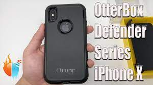 Personalize your cool, unique phone case. Iphone X Otterbox Defender Series Case Black Review Youtube