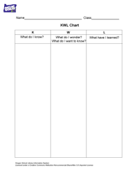 44 Printable Kwl Chart Forms And Templates Fillable