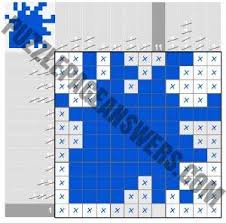 Puzzle page with two puzzles: Puzzle Page Picture Cross In The Garden Page 1 Answers Picturemeta