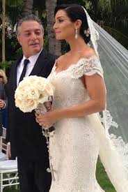 Mario Lopez And Courtney Mazza Wedding Photos Ines Di Santo Wedding Dresses Wedding Dresses Wedding