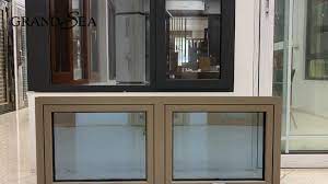 Champagne Gold Aluminum Awning Window Video House Window Design Window Seat Design Window Glass Design