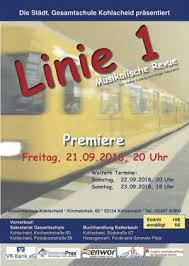 Linie 1 Musical Auffuhrung In Der Gesamtschule Kohlscheid Kohlscheid De