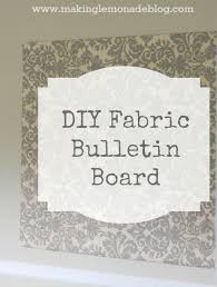 Everything you need to know is listed down below!hello everyone!!my inspiration for this video came from my room which is currently in the process of being r. Diy Fabric Covered Bulletin Board Making Lemonade