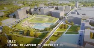 Lille La Piscine Olympique De La Friche Saint Sauveur Se Prend Une Volee De Bois Vert