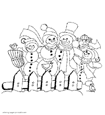 Check spelling or type a new query. Snowmen Family Coloring Pages Coloring Pages Printable Com
