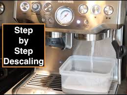 The breville barista express solves this problem, delivering fresh, quality espresso at remarkable speed, thanks to its integrated burr grinder. How To Descaling Breville Barista Express Youtube