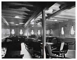 View Of The Third Class Ladies Lounge On The The S S Leviathan Of The United States Lines 1920s Passenger Ship Cruise Ship Vintage Travel Posters