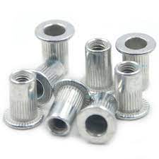 Ebay Sponsored 100pcs M3 Flat Head Rivet Nut Nutserts Blind Insert Rivnut Steel Threaded Multi Flat Head Blinds Furniture Accessories