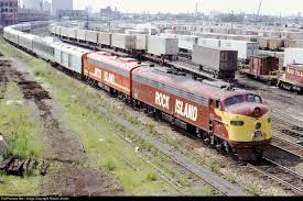 Crip 650 Rock Island Railroad Emd E8 A At Chicago Illinois By Robert Jordan Rock Island Railroad Rock Island Railroad Photography