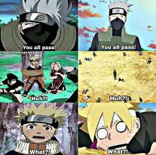 They Passed Kakashi Is The Same Boruto Episode 37 Naruto Sasuke Sakura Anime Naruto Naruto Uzumaki