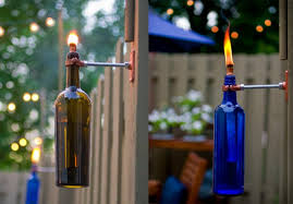 There are so many cool and interesting things you can do with them, plus they will add some fun decor to your home. How To Make A Torch From An Old Wine Bottle Green Diary A Comprehensive Guide To Sustainable Hacks Green Tips And Eco Suggestions