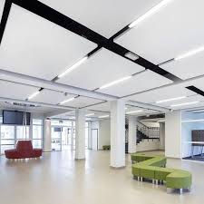 Mineral Fiber Suspended Ceiling Floating Acoustic Decorative Optima L Canopy Armstrong Ceilings Eu Armstrong Ceiling Suspended Ceiling Floating Ceiling