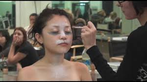 airbrushing cl at cinema makeup