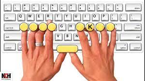 The goal of this proper hand placement is that you don't have to move your second, with proper technique, your hands will always be near the center of the keyboard. Learn The Basics Of Touch Typing With Keyblaze Youtube