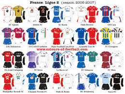 Suivez tous les scores des matches de championnat francais en live. 2006 07 French Ligue 2 Kits Jersey Shirt Ball Logo Oran