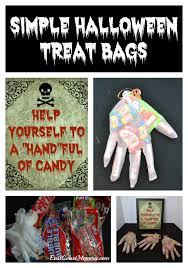 East Coast Mommy Hand Ful Of Candy Halloween Treats With Free Printable Sign