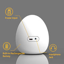 The machines also produce other noise colors helping reduce the volume of each octave added. Amazon Com Likii White Noise Machine Baby Night Light 29 Sounds With 8 Colour Nightlight Compact And Cute Egg Shape For Baby Sleep Portable Rechargeable Sound Machine Health Personal Care