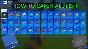 The same goes for your fishing rod. Full Fortnite Fishing Guide How To Catch All Fish In Fortnite Chapter 2 Season 4 Youtube
