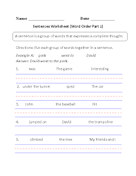Some of the worksheets displayed are alif mud aa, 1 83, , a guide to trigonometry for beginners, urdu alphabet, beginners guide to arabic, make the sound of the letter then trace and write, work. Sentences Worksheets Simple Sentences Worksheets