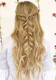 Braided Half Up Half Down Hairstyles For 2019 Down Hairstyles Hair Styles Long Hair Styles